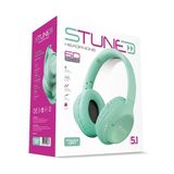 Powerway Stune Kulaküstü Pembe Bluetooth Kulaklık Hafıza Kartı 6d Sound 18 Saat Kullanım Süresi - Asker Yeşili