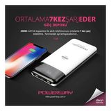 Powerway TX20 20000 Amper Digital Göstergeli Extra Kablolu Powerbank
