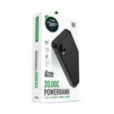 Powerway Tx209 20.000 Mah Kablolu Dijital Gostergeli Powerbank