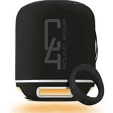 Powewray Siyah C4 Taşınabilir Bluetooth Hoparlör