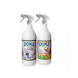 Poxy 1 lt Sıvı Leke Çıkarıcı + 1 lt Genel Temizlik