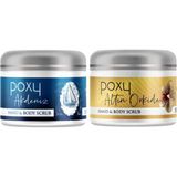Poxy Akdeniz Scrub (Peeling Masaj Etkisi) 250 ml & Altın Orkide Scrub (Kıl Dönmesi ve Batık ) 250 ml