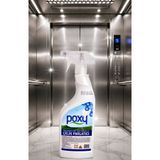 Poxy Asansör Parlatıcı Çelik Krom Evye Temizleyicisi Fırın Davlumbaz Beyaz Eşya Parlatıcı 500 ml WD40