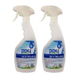 Poxy Çelik Parlatıcı 500ML x 2 Adet Asansör Parlatıcı Metal Krom Tencere Parlatıcı