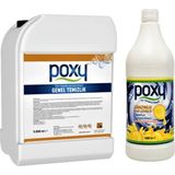 Poxy Çok Amaçlı Genel Temizlik 5 Lt & Limonlu Yağ Çözücü 1 Lt