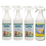 Poxy Fayans Temizleyici 1 Kg 3 Adet & Poxy Limonlu Yağ Çözücü 1 Kg 1 Adet
