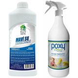 Poxy Fayans Temizleyici 1 lt + Mavi Su 1 lt - 1 kg