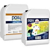 Poxy Sıvı Çamaşır Leke Çıkarıcı 5 Lt & Çok Amaçlı Genel Temizlik 5 Lt
