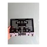 poyoto SUPREME BEYAZ PLEKSİ MOTOR PLAKALIK