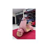 Poyraz Akülü Büyük Boy Vespa Akülü Motor 12V (2-10YAŞ ) - Pembe