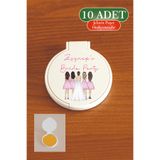 Poyraz Dijital Bekarlığa Veda Hediyelik Cep Aynası, Bride To Be Gelin Ekibi Nedime Hediyesi, Team Bride, Jelatin Ambalaj Dahil (10 ADET)