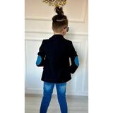 Poyraz Fashion Kids Erkek Çocuk Kot Pantalon Ceket ve Tişört Takım Bayramlık Kombin - 3 - 4 Yaş - 000-Siyah