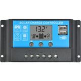 Poyrazglobal 30A - 12V/24V 2020 Model Güneş Enerjisi Solar Şarj Kontrol Cihazı - Regülatörü