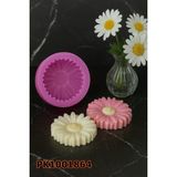 Poyrish 1060 - Silikon Kalıp Mum Kalıbı - Papatya - Çok Renkli - Standart