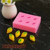 Poyrish 1082 - Silikon Kalıp Mum Kalıbı - 6lı Minik Limon - Çok Renkli - Standart