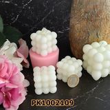 Poyrish 1089 - Silikon Kalıp Mum Kalıbı - Mini Bubble - Çok Renkli - Standart