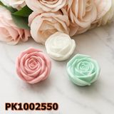 Poyrish 1163 - Silikon Kalıp Mum Kalıbı - Gül Kalıp - Çok Renkli - Standart