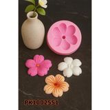 Poyrish 1164 - Silikon Kalıp Mum Kalıbı - Kiraz Çiçeği SAKURA - Çok Renkli - Standart