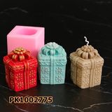 Poyrish 1219 - Silikon Kalıp Mum Kalıbı - Yılbaşı Kar Detaylı Hediye Paketi - Çok Renkli - Standart
