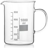 Poyrish Kulplu Beherglas 1000 Ml. - Çok Renkli - Standart