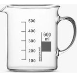 Poyrish Kulplu Beherglas 600 Ml. - Çok Renkli - Standart