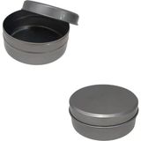 Poyrish Metal Mumluk Gümüş 1 Adet, Teneke Mumluklar Toptan Mumluk - Çok Renkli - Standart