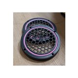 Pozart Audıo Systems 16Cm Pembe Neon Isikli Hoparlor Ve Midrange Kapagi 1Takim (2Adet) Vidalanabilir