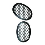 Pozart Audıo Systems Oval Hoparlor Ve Mıdrange Koruma Kapagı Sıyah Plastık 1Takım (2Adet)