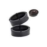 Pozart Audıo Systems Oval Hoparlor Yukseltmesı 2Adet Takım Plastık Derın Model Vıdalanabılır