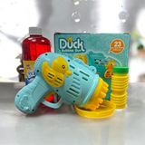 Pozart Pilli Baloncuk Köpük Tabancası Mavi Duck 500ML Solisyon ile Birlikte