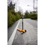 Pozart Pro Işıklı ve Katlanabilir LED Işıklı 3 Tekerlekli Çocuk Scooter 50KĞ Kapasite 3+Yaş - Turuncu