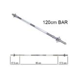 Pozitif 120 cm Krom Uzun Bar