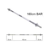 Pozitif 160 cm Krom Uzun Bar