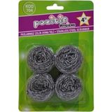 Pozitif Hygiene Paslanmaz Çelik Ovma Teli 4'lü Paket