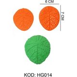 Pozitif Silikon Kalıp Yaprak HG-014 - 1 Adet
