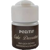 Pozitif Sıvı Gıda Boyası 20ML Kahverengi