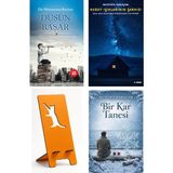 Pozitif Yayınları Düşün ve Başar - Muhammed Bozdağ + Kuzey Işıklarının Şarkısı + Telefon Tutucu + Bir Kar Tanesi