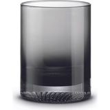 Pozzi Milano Fun Classy 6'lı Cam Su Bardağı Seti 350 ml - Duman Gri - 6 Adet