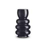 Pozzi Milano Home Heritage Cam Vazo 12,5 x 24 cm - Siyah