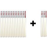 Pp Beyaz Dar Plastik Kaynak Elektrot - 10+2