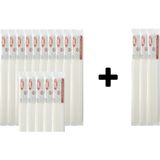 Pp Beyaz Geniş Plastik Kaynak Elektrot - 15+3
