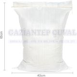 Pp Çuval Natural Çuval 50 gr 40X65 cm - Beyaz - 40 x 65