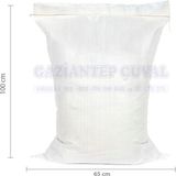 Pp Çuval Natural Çuval 50 gr 65X100 cm - Beyaz - 65 x 100