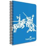 Pp Kapak Knights Canlı Spiralli Defter 80 Yaprak Çizgili