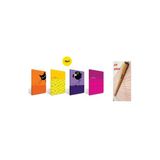 Pp Kapak Look Dikişli Defter 60 Yp Çizgili A5 & Natural Ösym Sınav Kalemi
