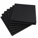 PP Oluklu Mukavva Levha Siyah 100 x 120 cm 5 mm - Dayanıklı Plastik Levha