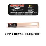 Pp Plastik Kaynak Elektrotu Beyaz Geniş