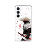 PPKin Samsung Galaxy A35 Uyumlu Samuray 1 Tasarımlı Şeffaf Kılıf