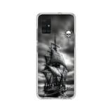 PPKin Samsung Galaxy A71 Uyumlu Pirate 2 Tasarımlı Şeffaf Kılıf