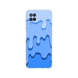 PPKin Samsung Galaxy M12 Uyumlu Cream 3 Tasarımlı Şeffaf Kılıf